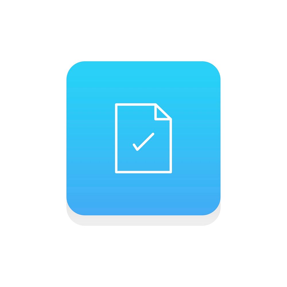 Flat illustration of save file icon