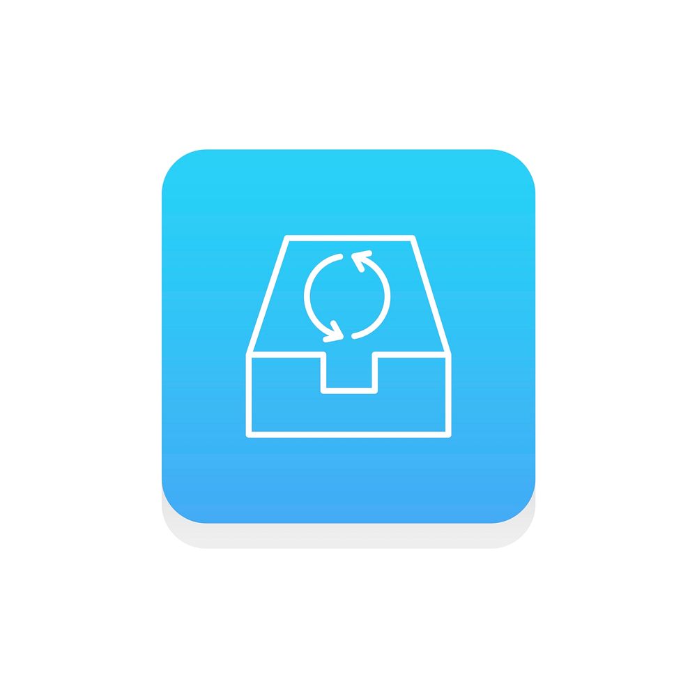 Vector of folder icon