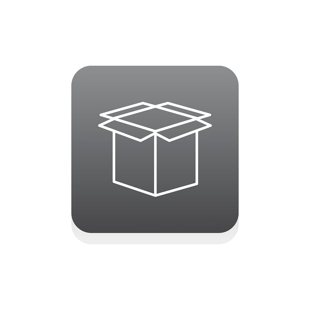 Vector of box icon