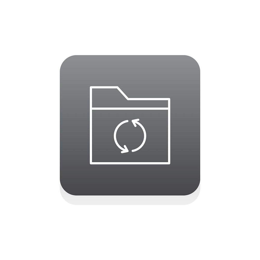 Vector of folder icon