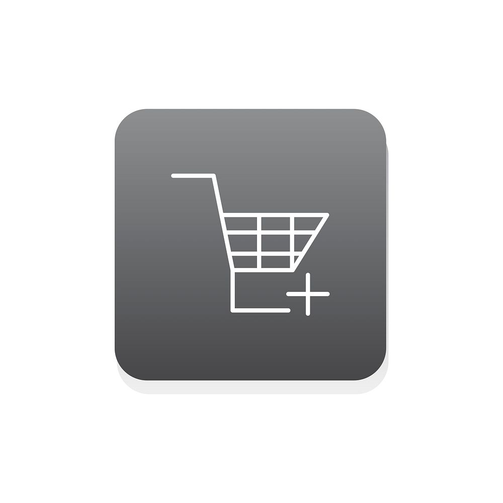 Vector of online shopping icon
