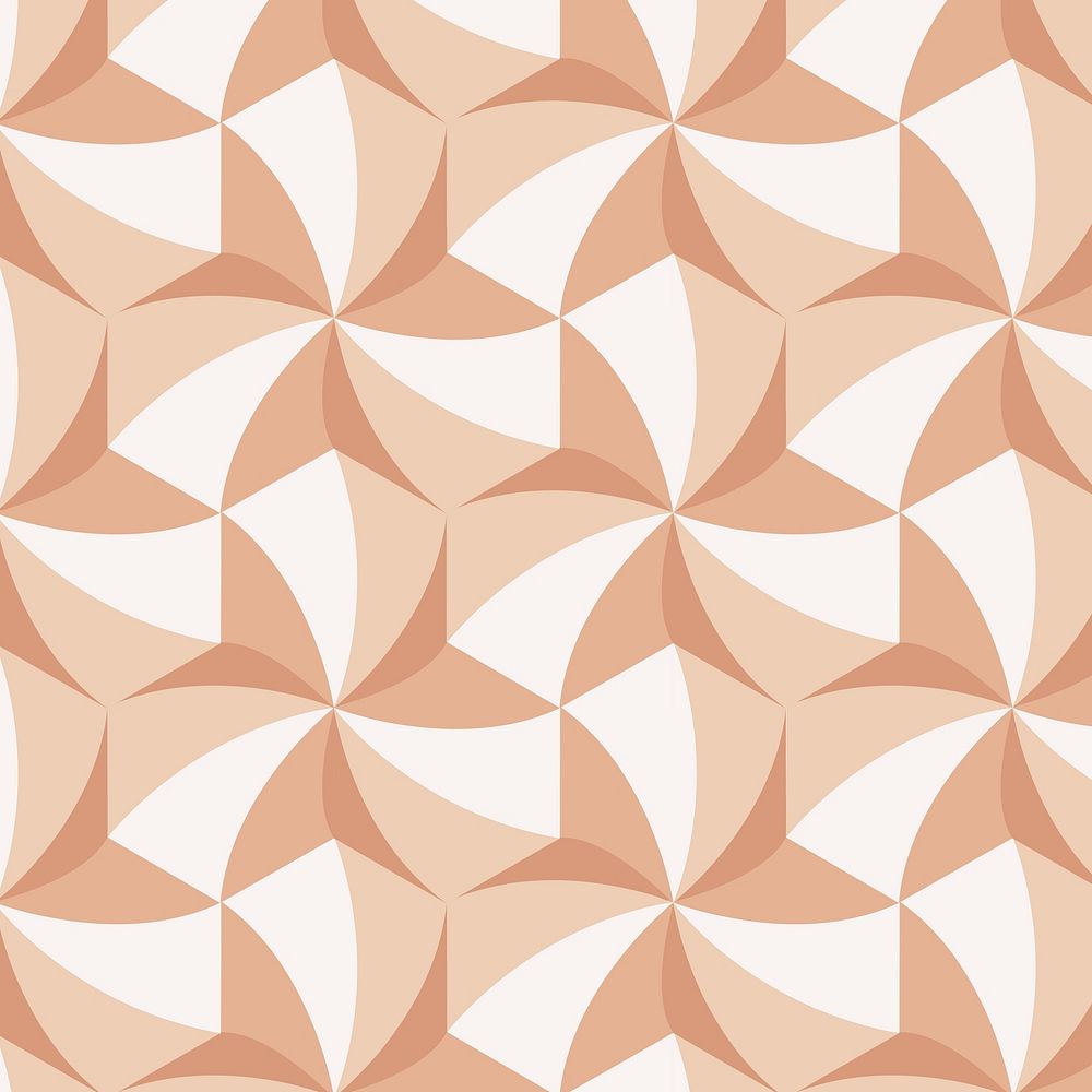 Abstract 3D geometric pattern psd orange background