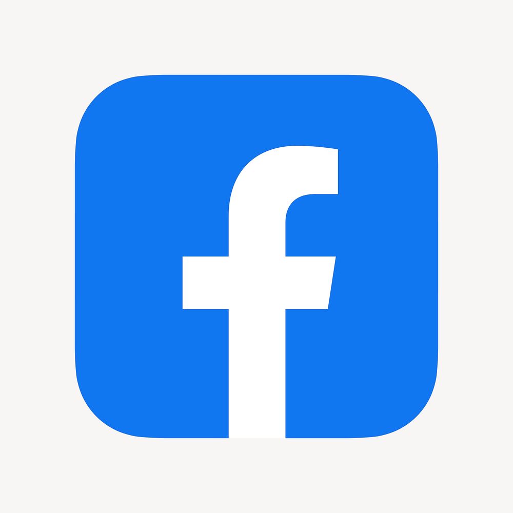 Facebook psd social media icon. 7 JUNE 2021 - BANGKOK, THAILAND
