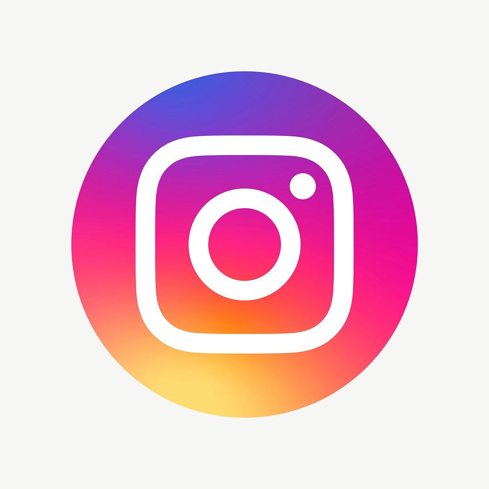 Instagram social media icon. 7 JUNE 2021 - BANGKOK, THAILAND
