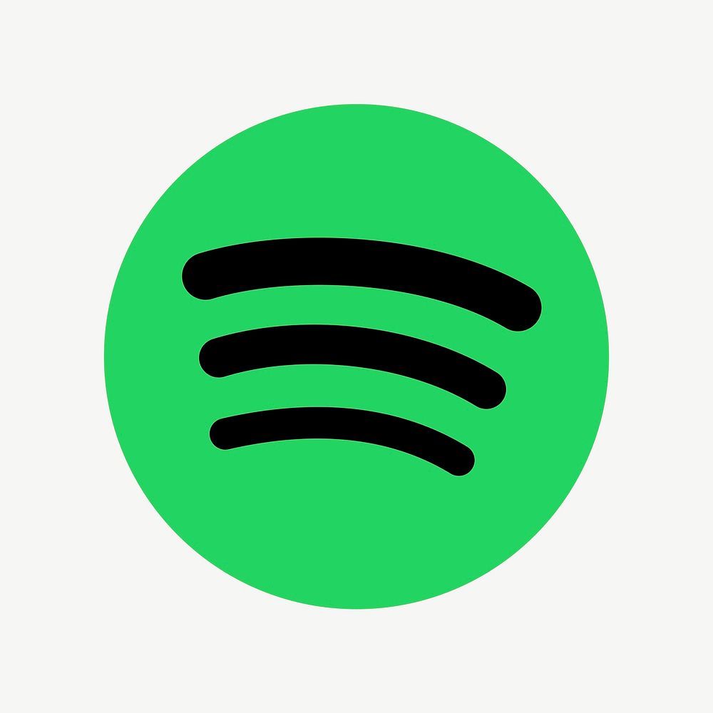 Spotify vector social media icon. 7 JUNE 2021 - BANGKOK, THAILAND