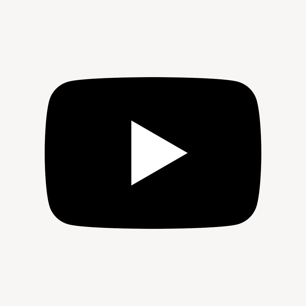 YouTube flat graphic icon for social media. 7 JUNE 2021 - BANGKOK, THAILAND