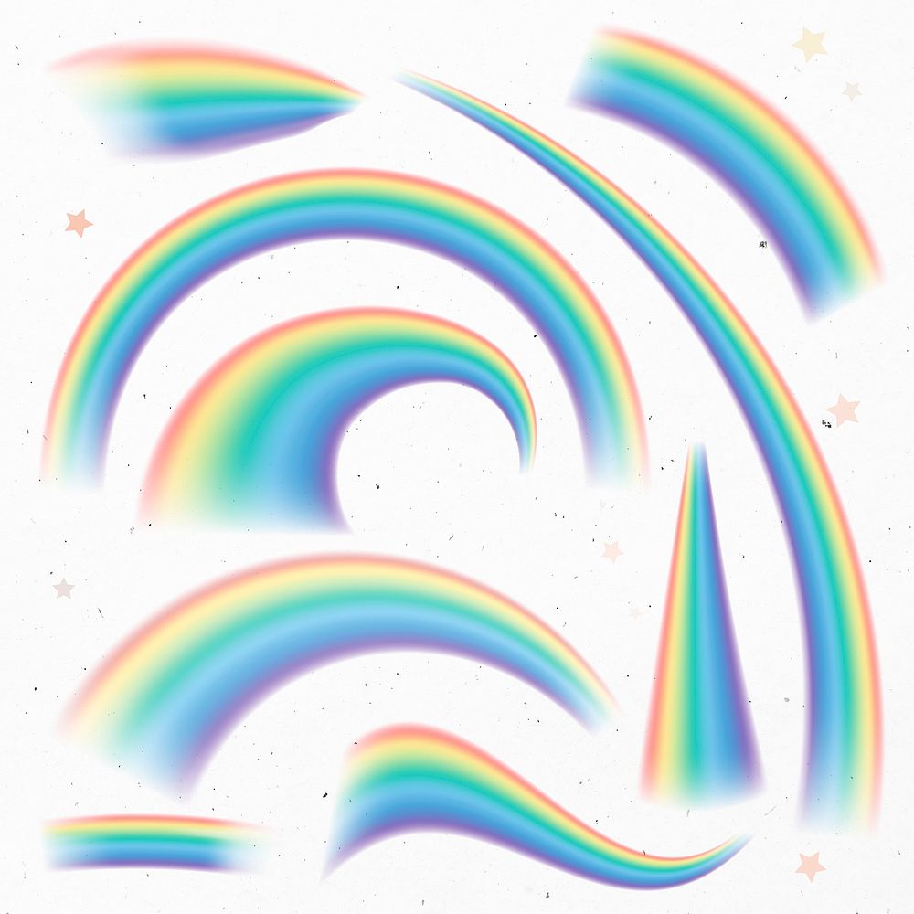 Rainbow light curve element psd 