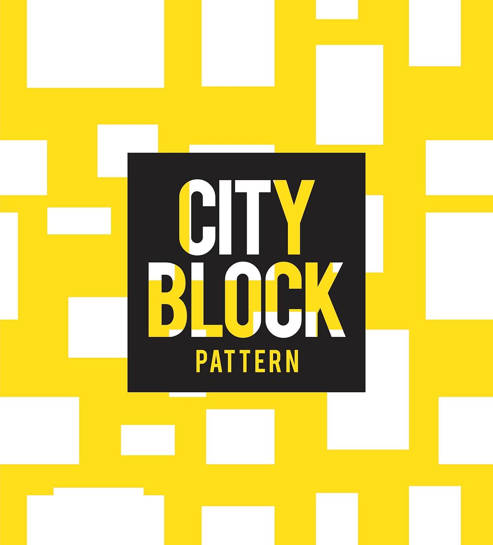 City block pattern