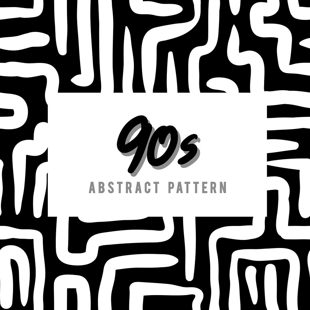 Retro abstract pattern