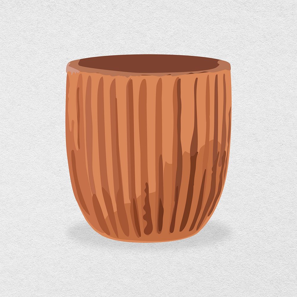 Plant pot psd home decor, indoor plant