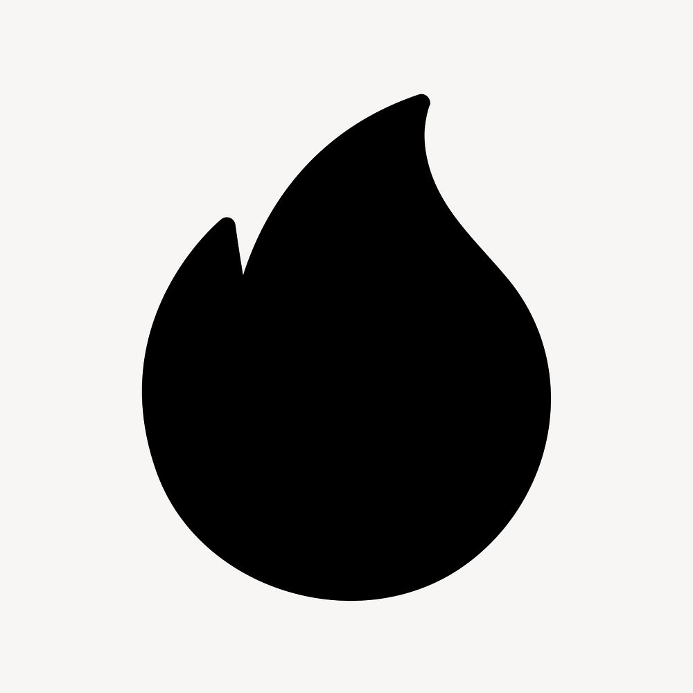 Fire  web solid icon psd for popular downloads