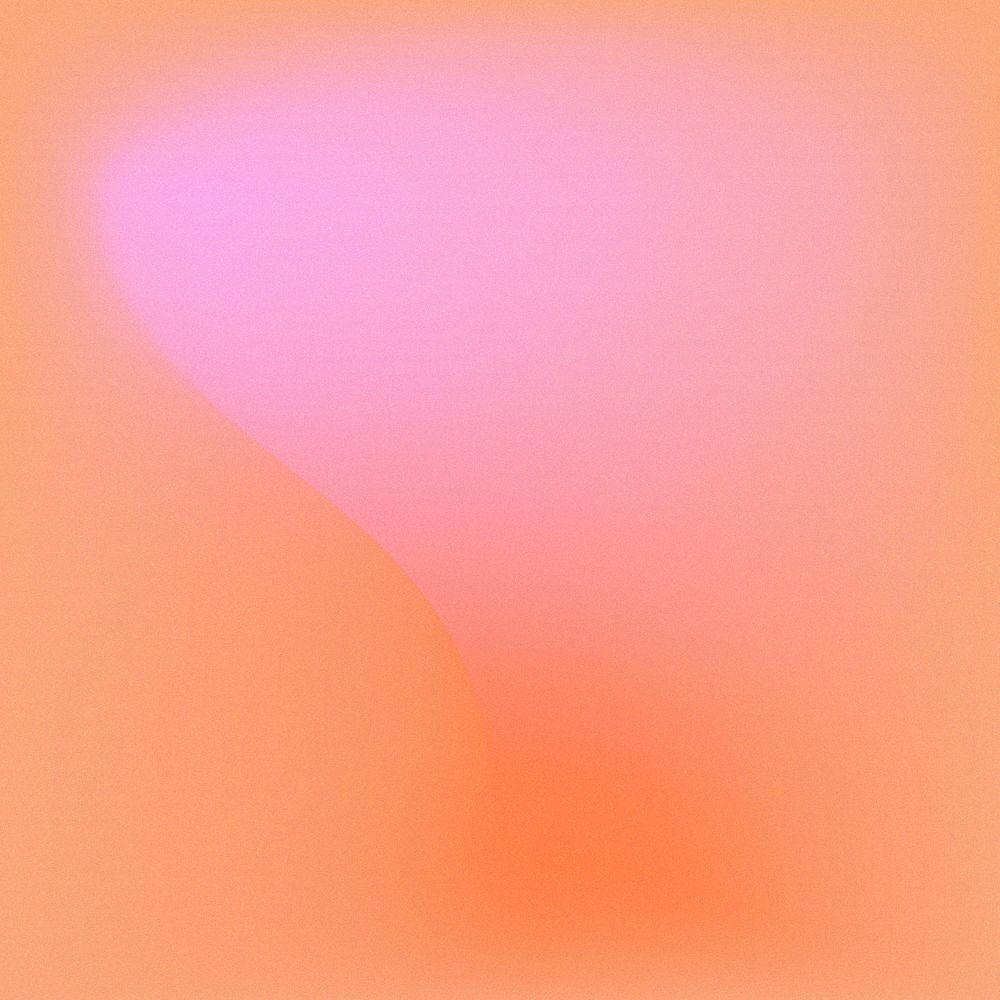 Pastel gradient blur pink orange vector background