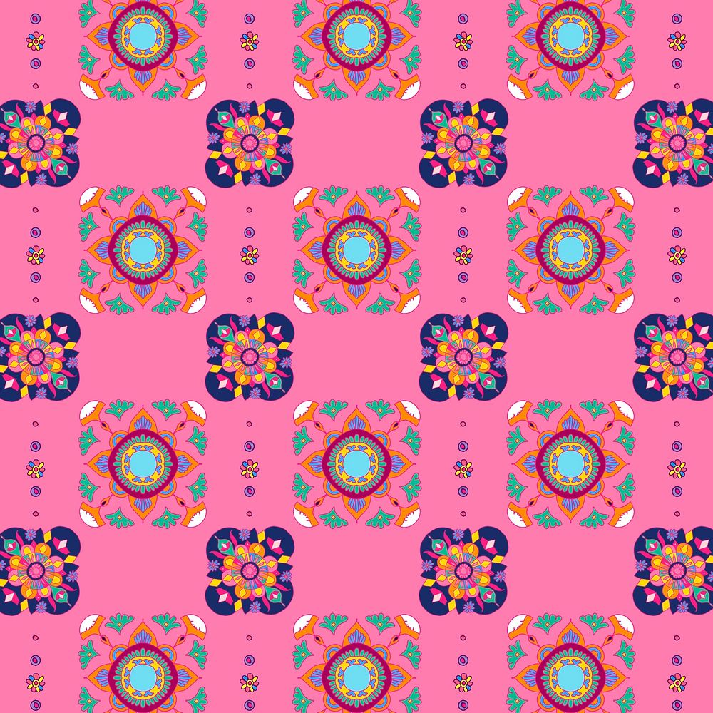 Diwali Indian mandala psd pattern background
