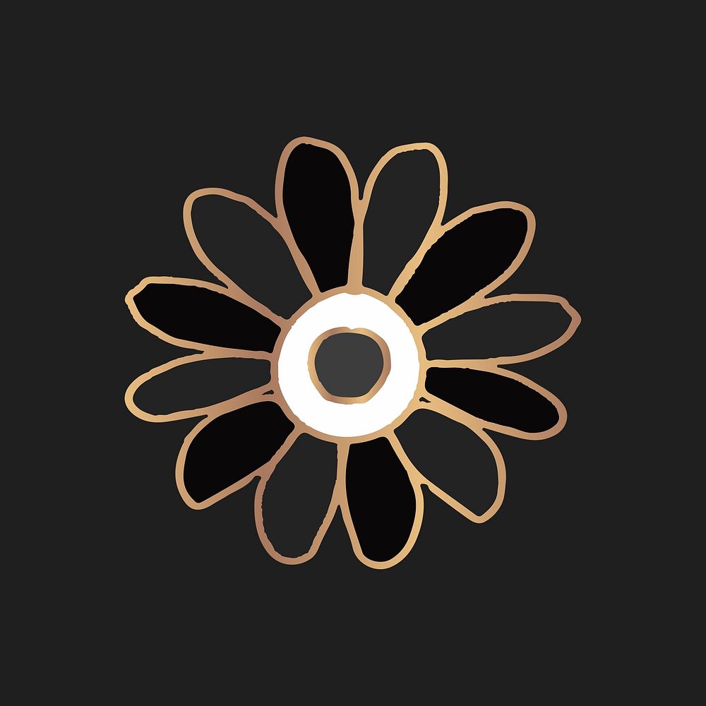 Oriental Mandala psd flower Indian symbol