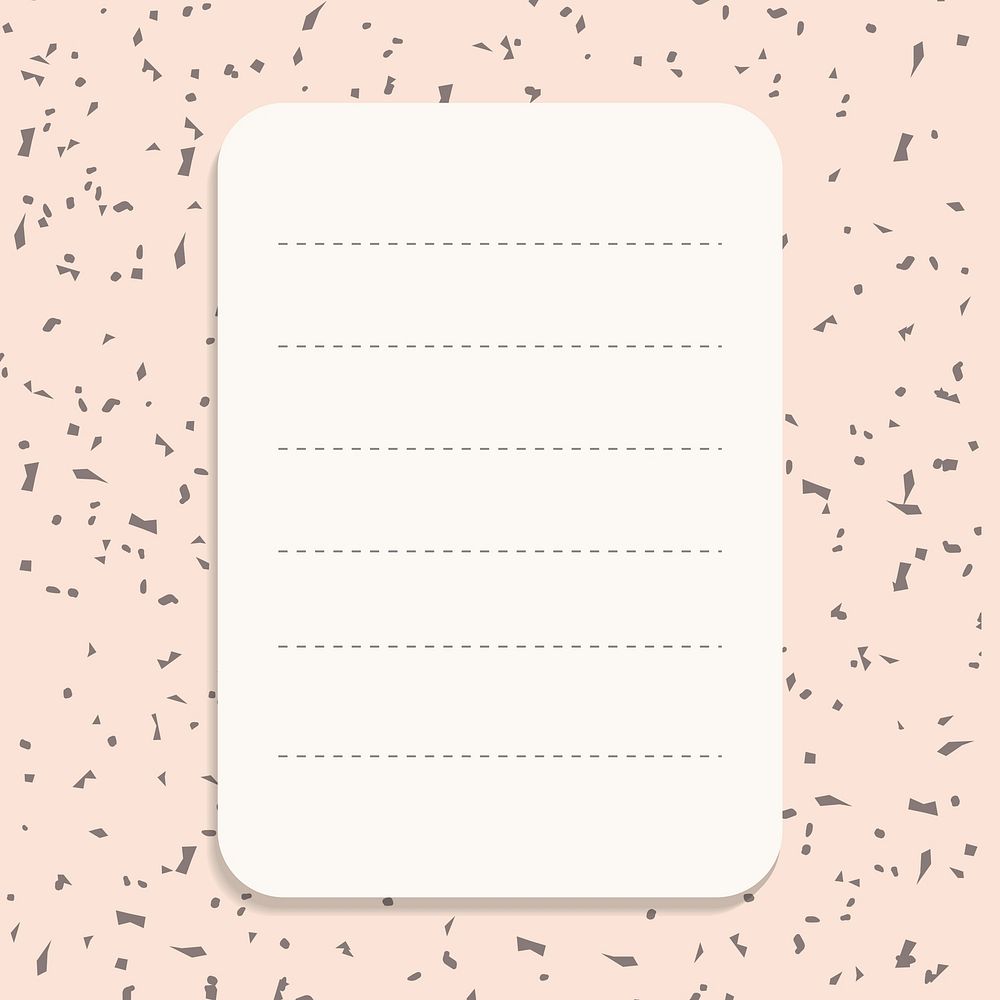 Office notepaper vector stationery graphic