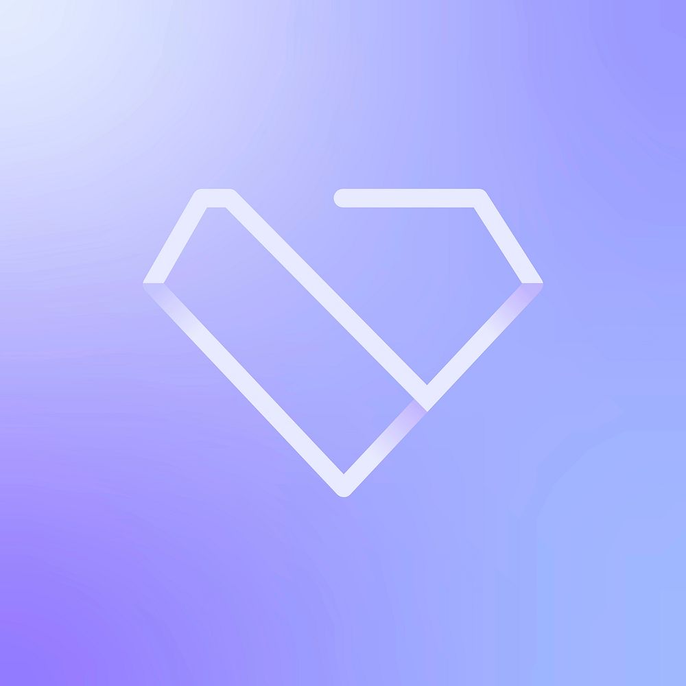 Creative business logo vector heart icon design