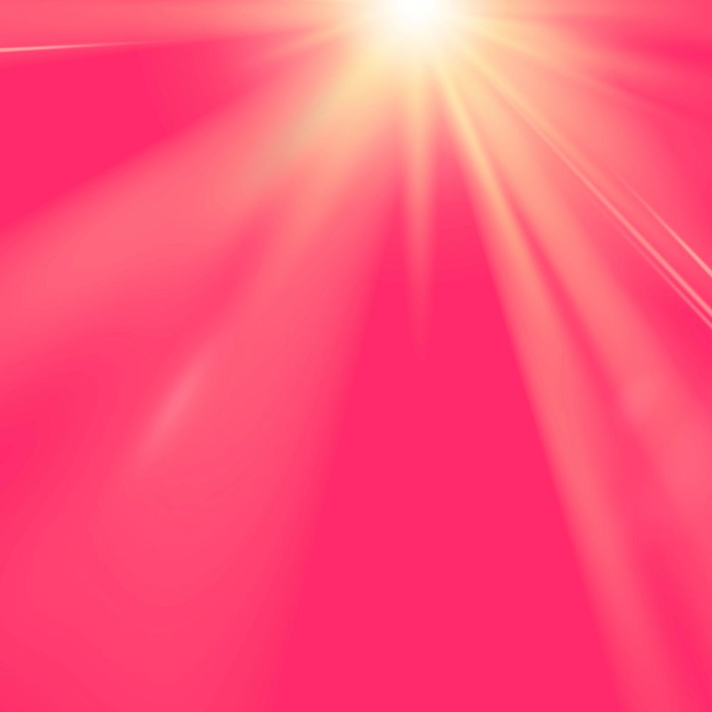 Natural light lens flare psd on vivid pink background