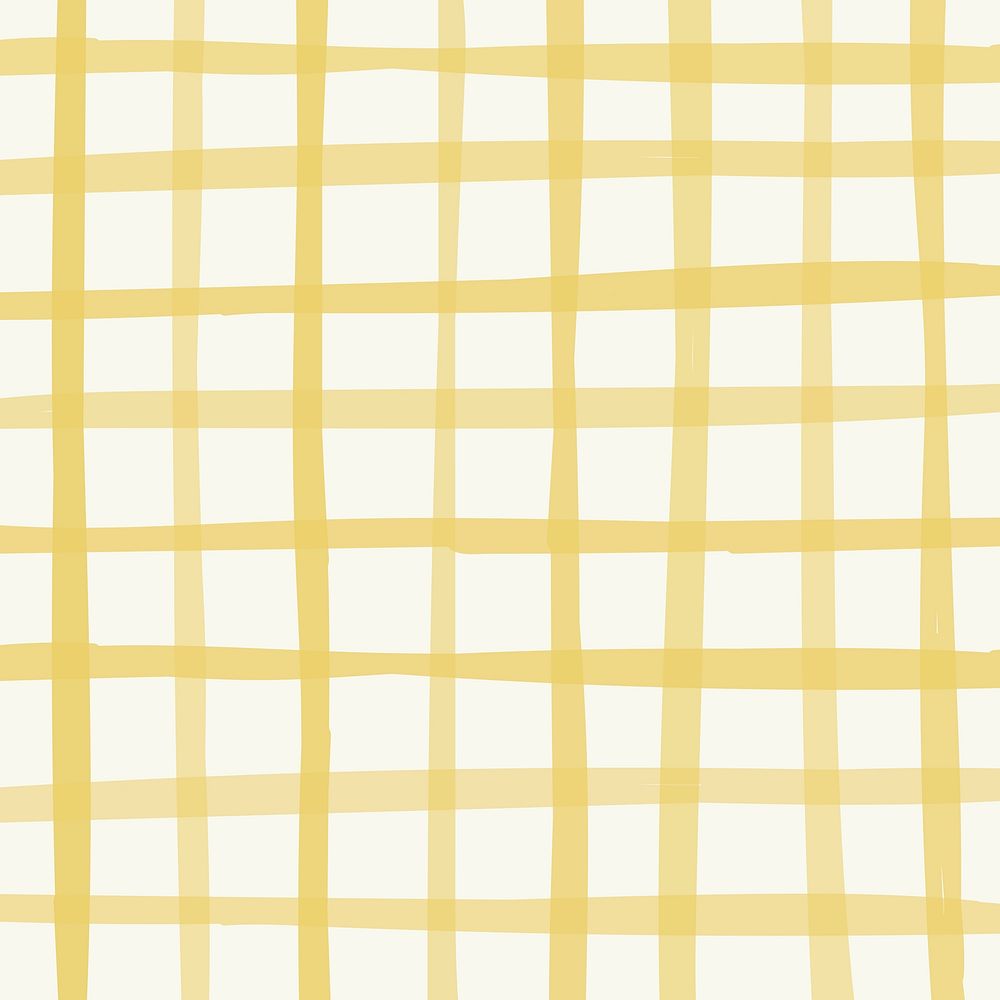 Grid background psd in pastel yellow pattern