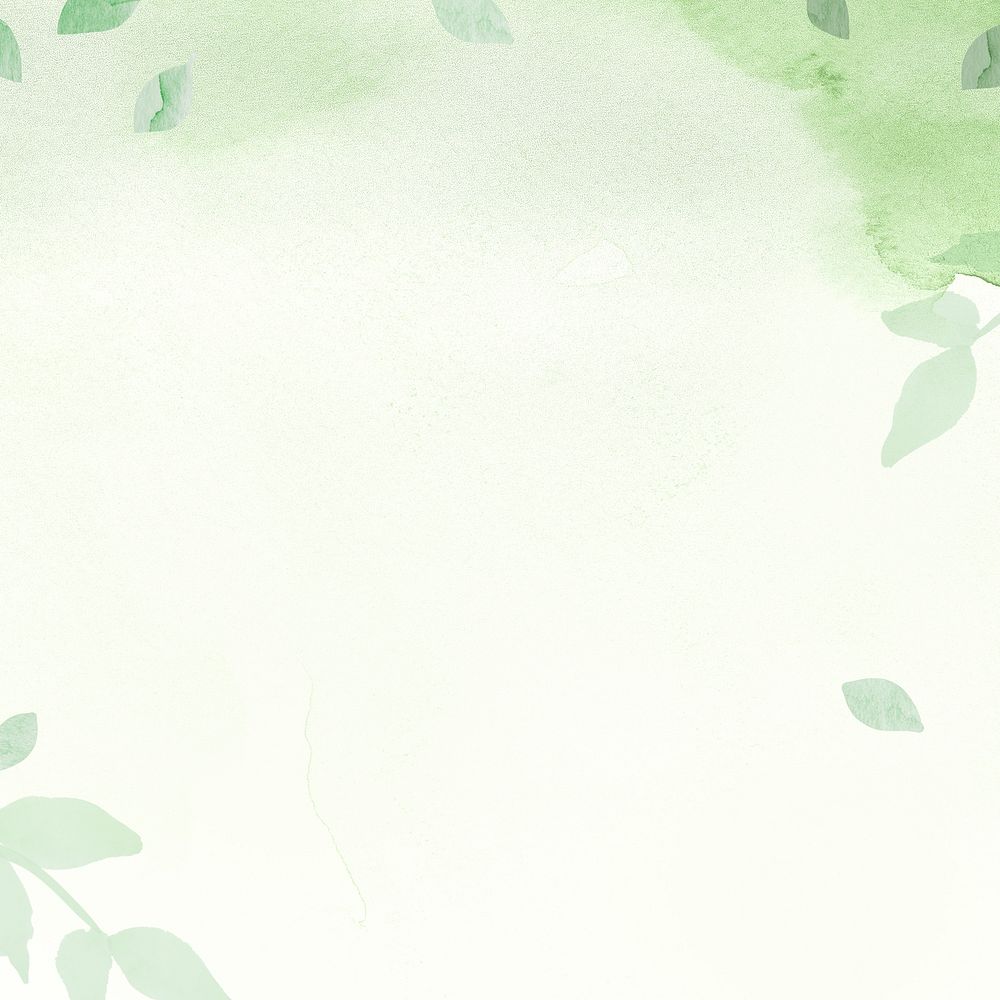 Environment green watercolor background leaf | Free Photo - rawpixel