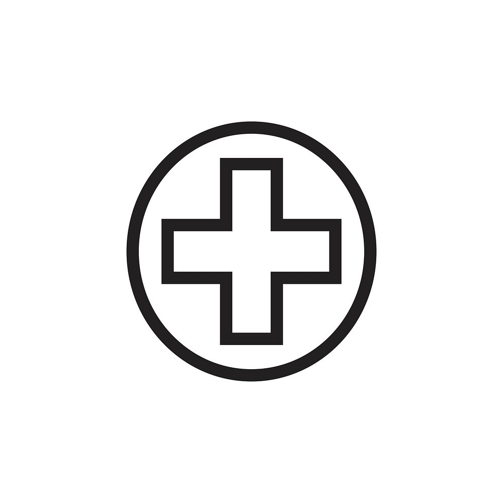 Hospital icon vector