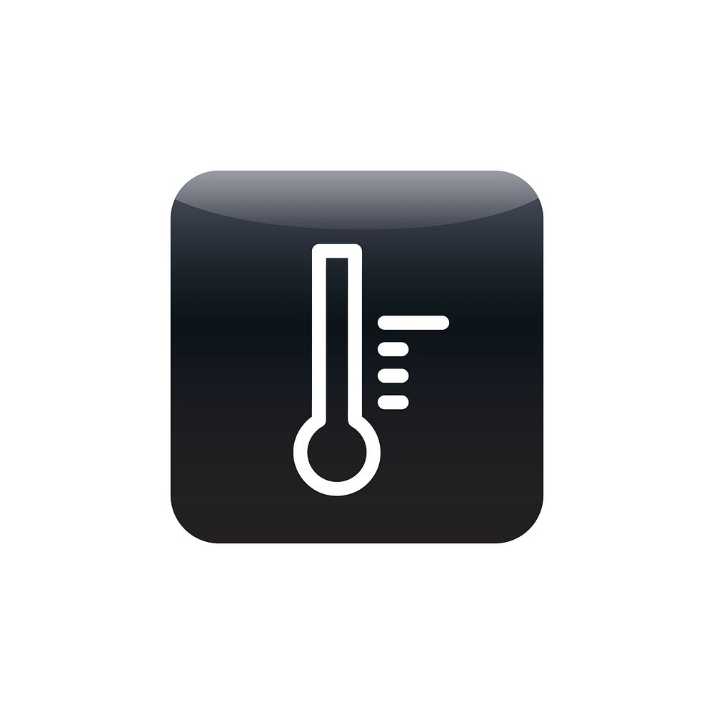 Thermometer icon vector