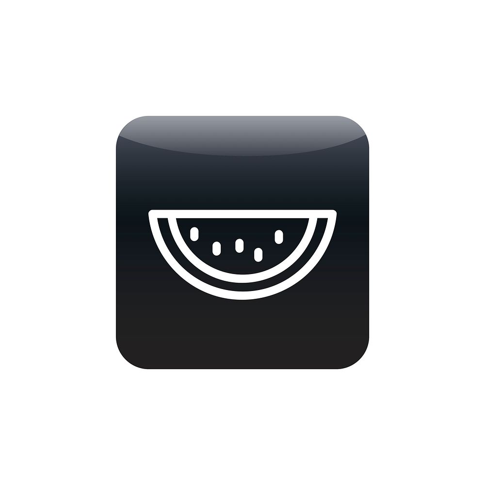 Watermelon icon vector