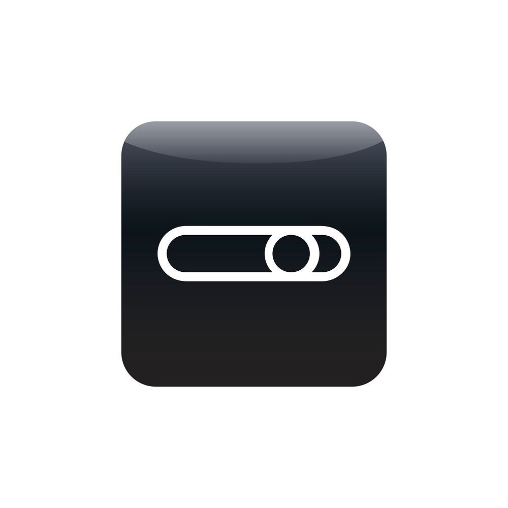 On-Off button icon vector