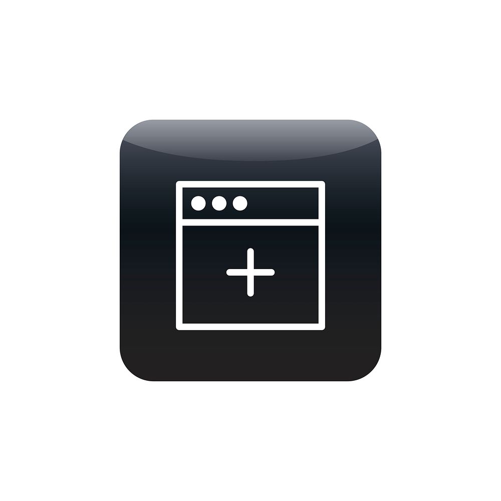 Web design template icon vector