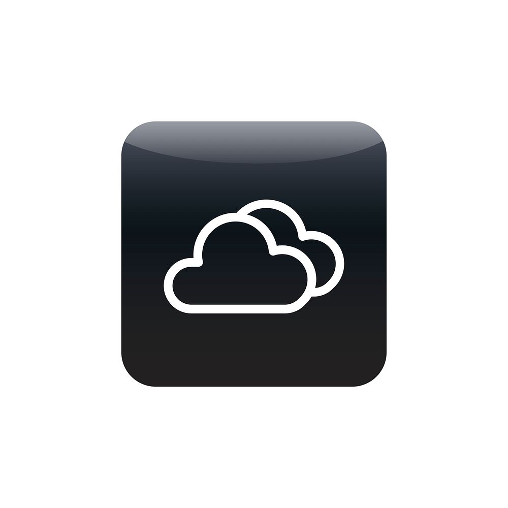Cloud icon vector