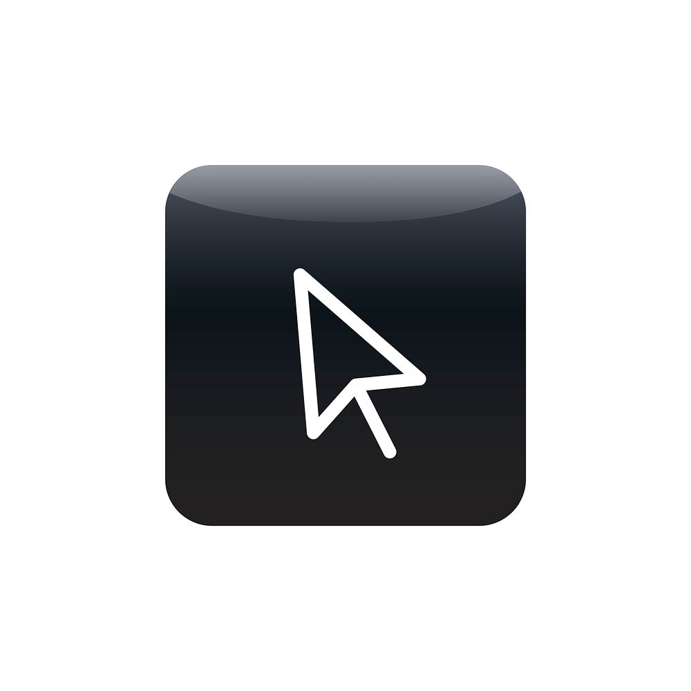 Arrow mouse cursor icon vector