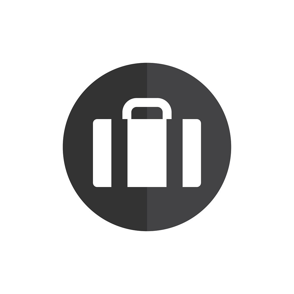 Briefcase icon vector