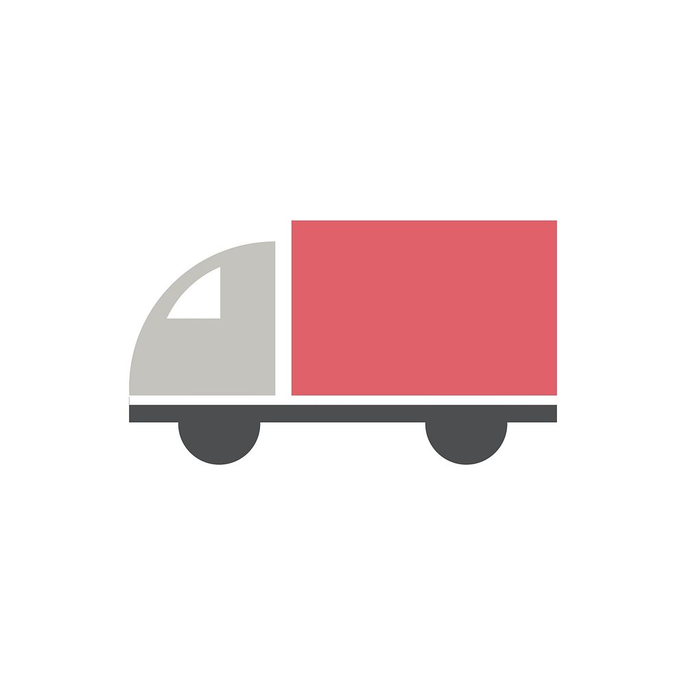 Illustration of truckload vector