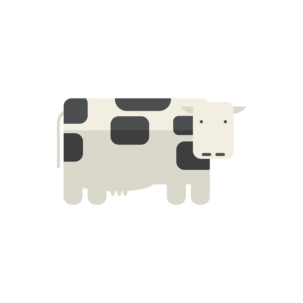 Illustration of cow vector