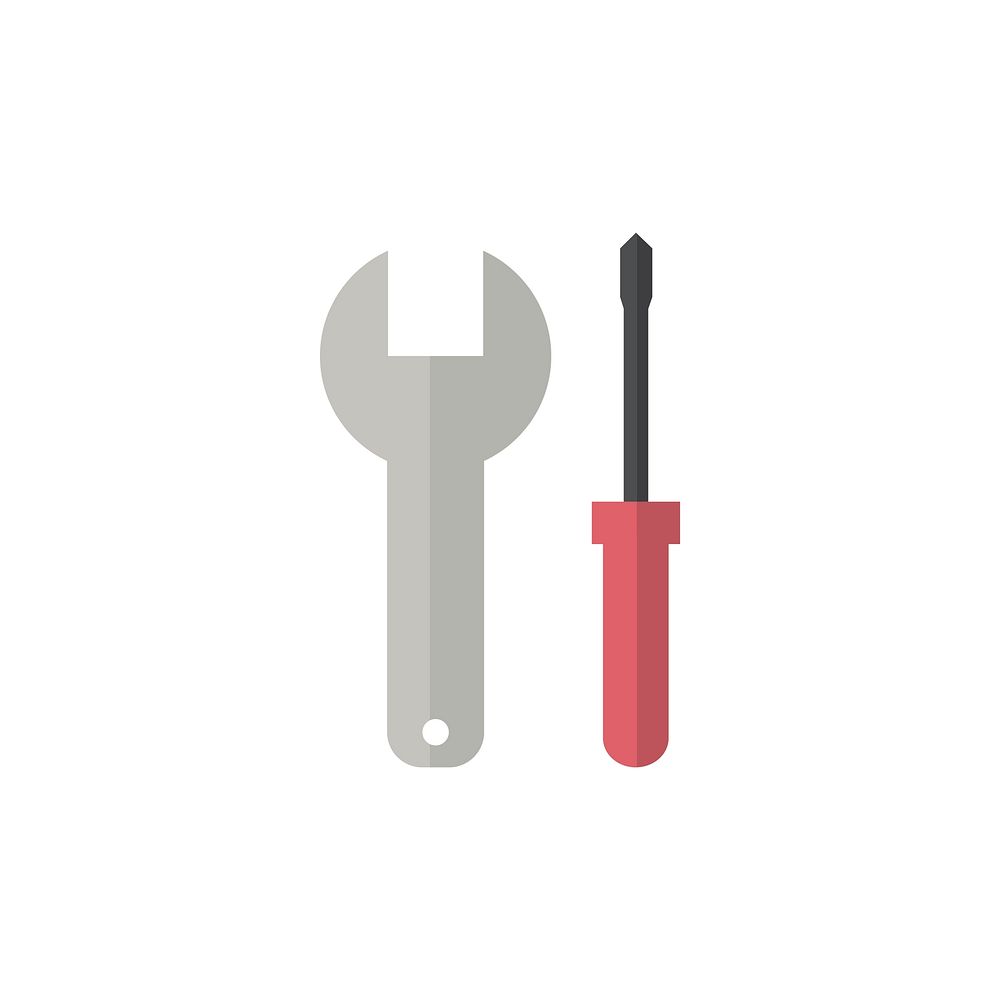 Illustration of tools equipment vector