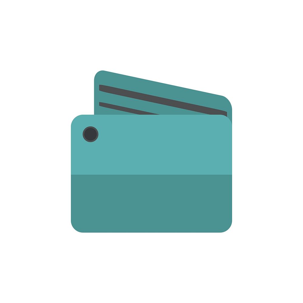 Illustration of wallet vector