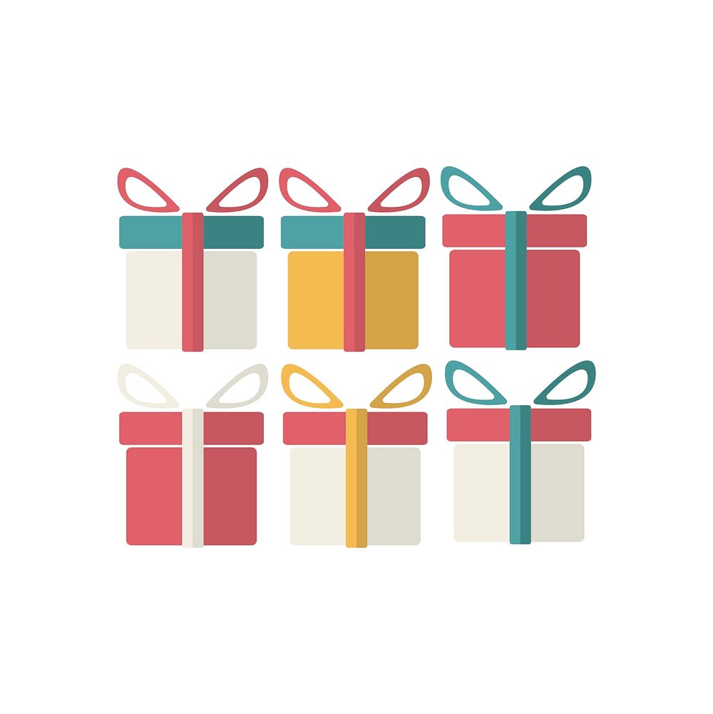Illustration of gift boxes vector
