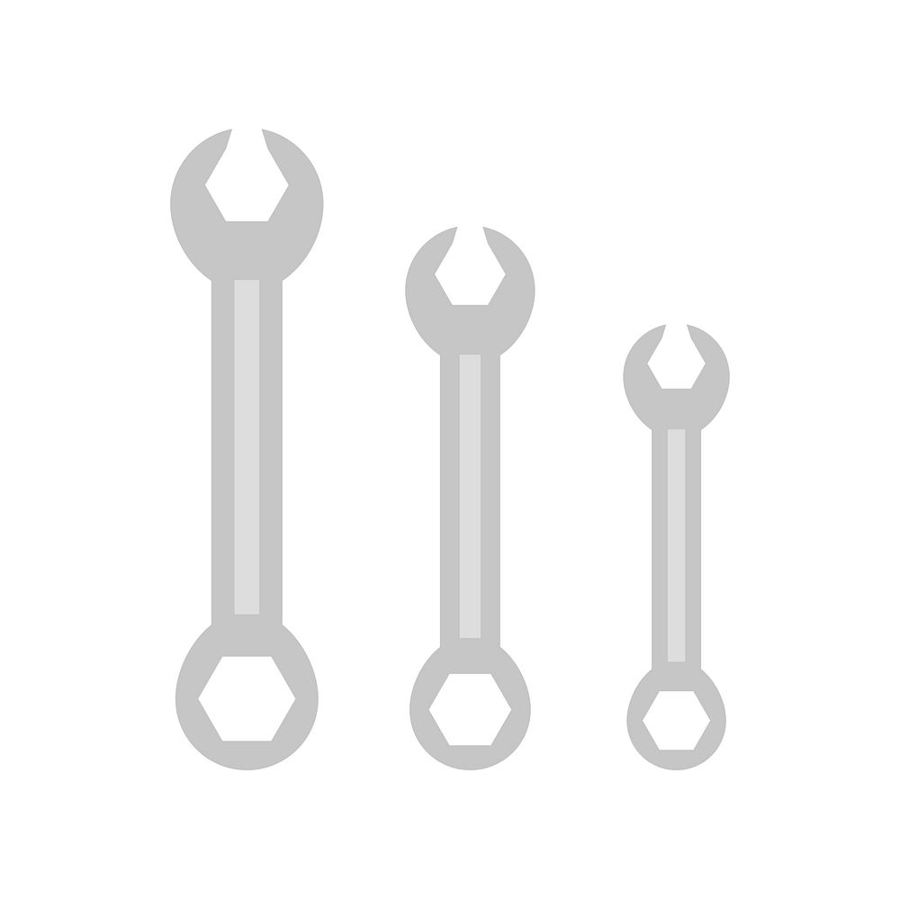 Illustration of mechanic tools vector