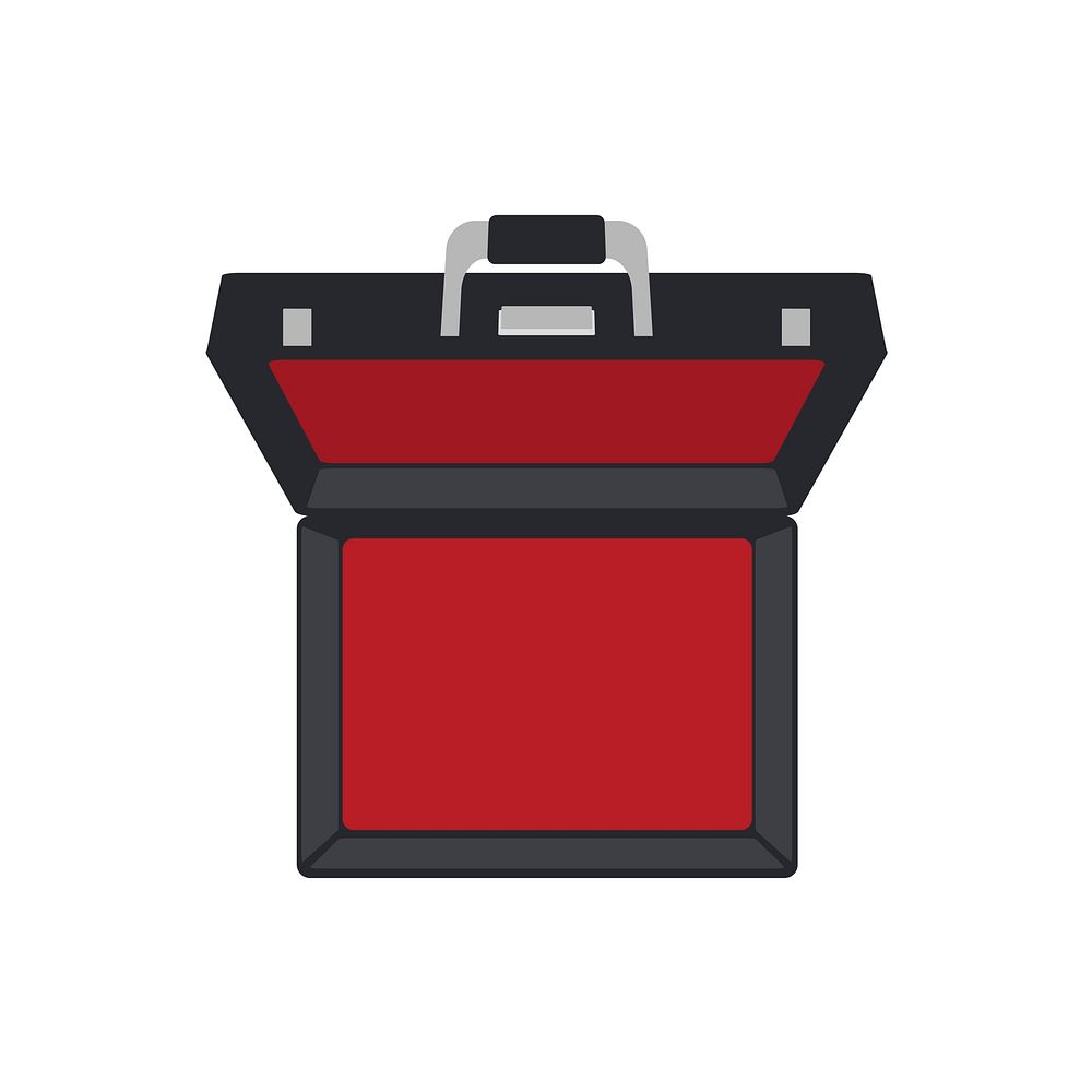 Illustration of luggage vector