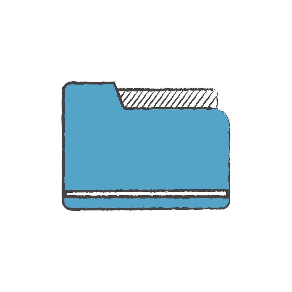 Illustration of stationary icon vector