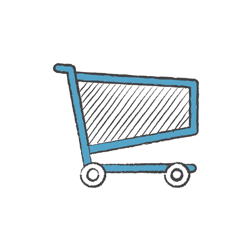 Illustration of shopping online vector