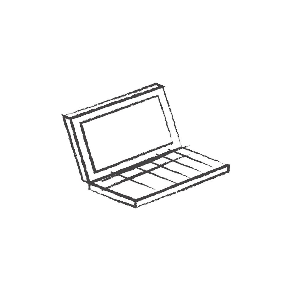 Illustration of computer icon vector