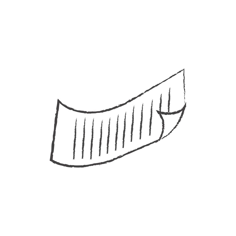 Illustration of paper vector