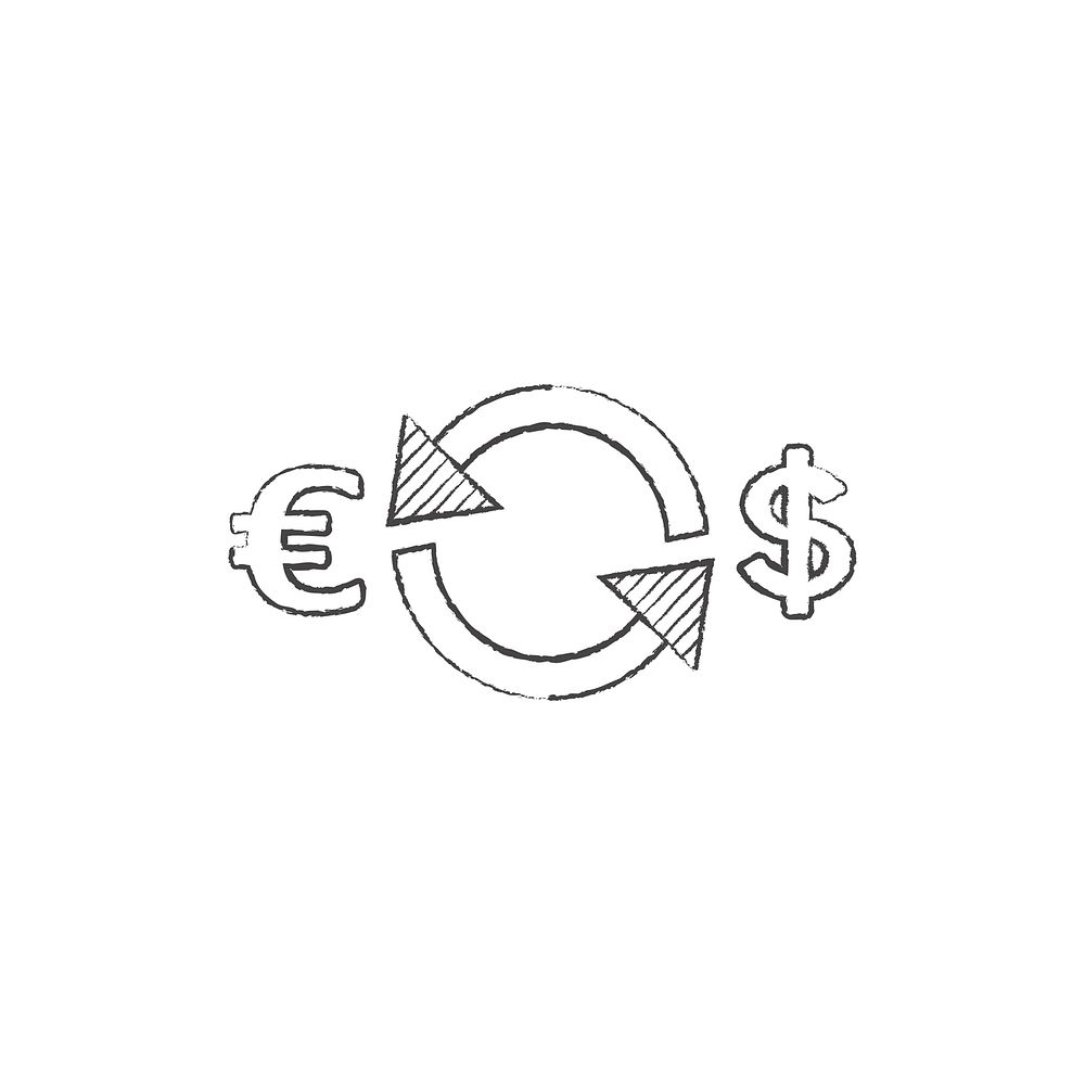 Illustration of financial vector