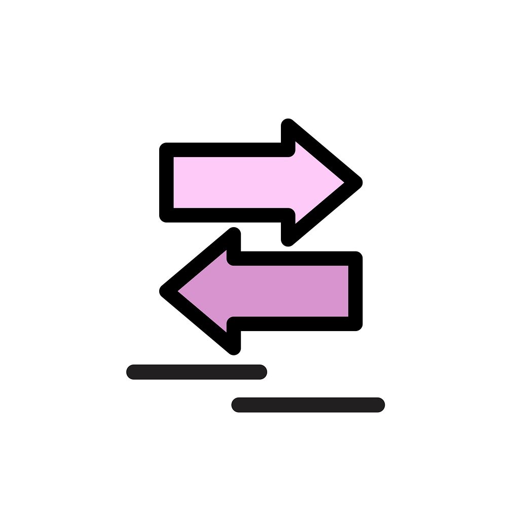 Illustration of arrows vector