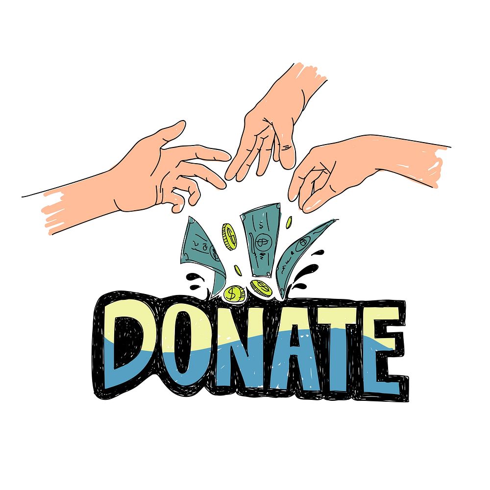 Illustration of charity support vector