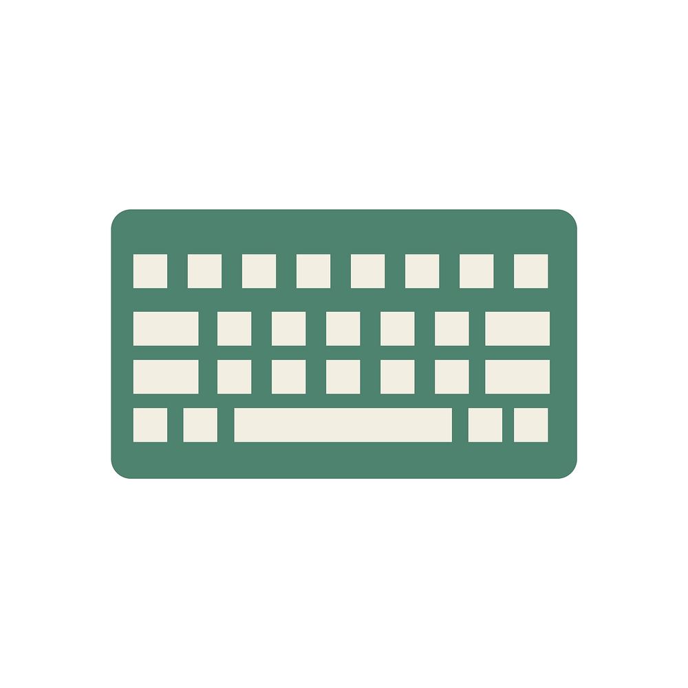 Illustration of keyboard vector
