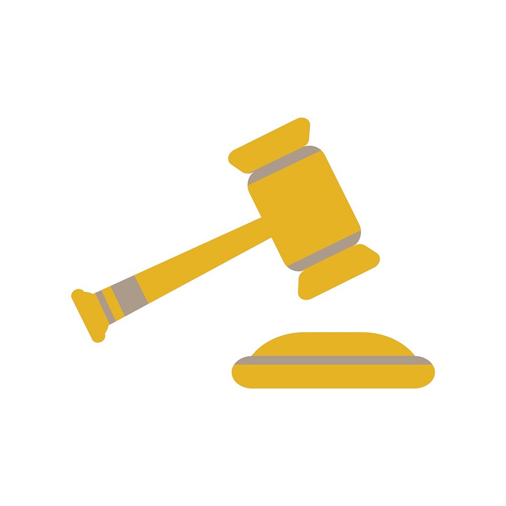 Illustration of law concept vector