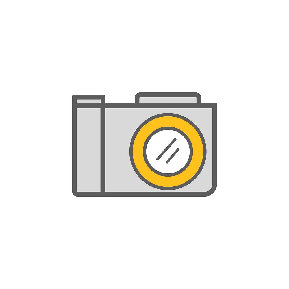 Illustration of camera photography vector