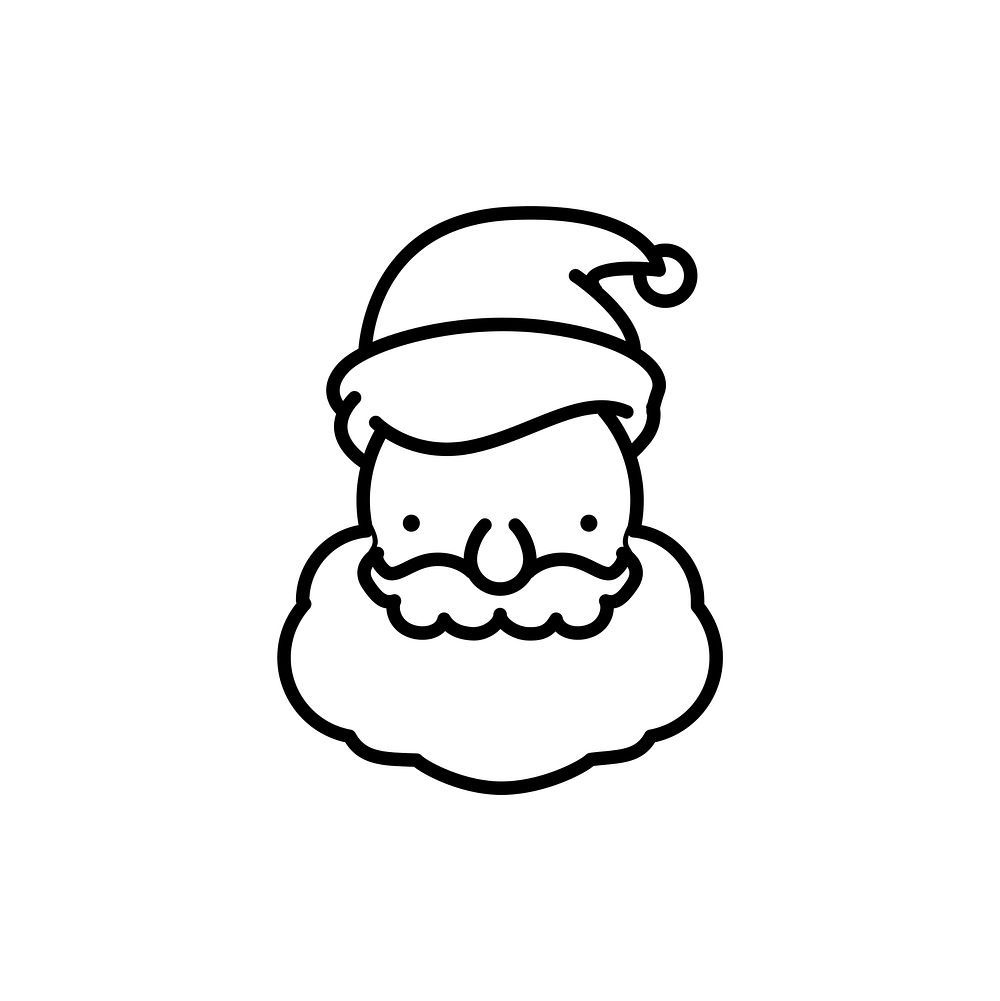 Santa Claus illustration vector