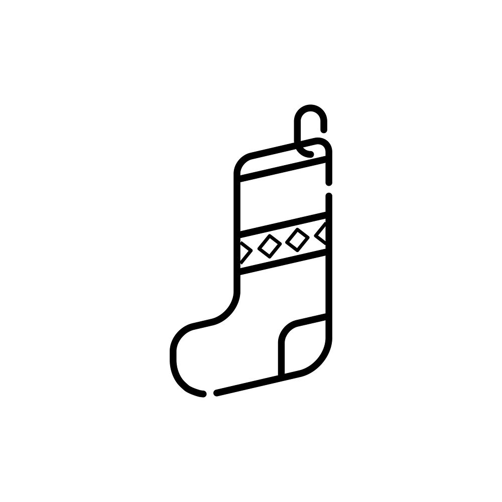 Christmas holiday stockings illustration vector